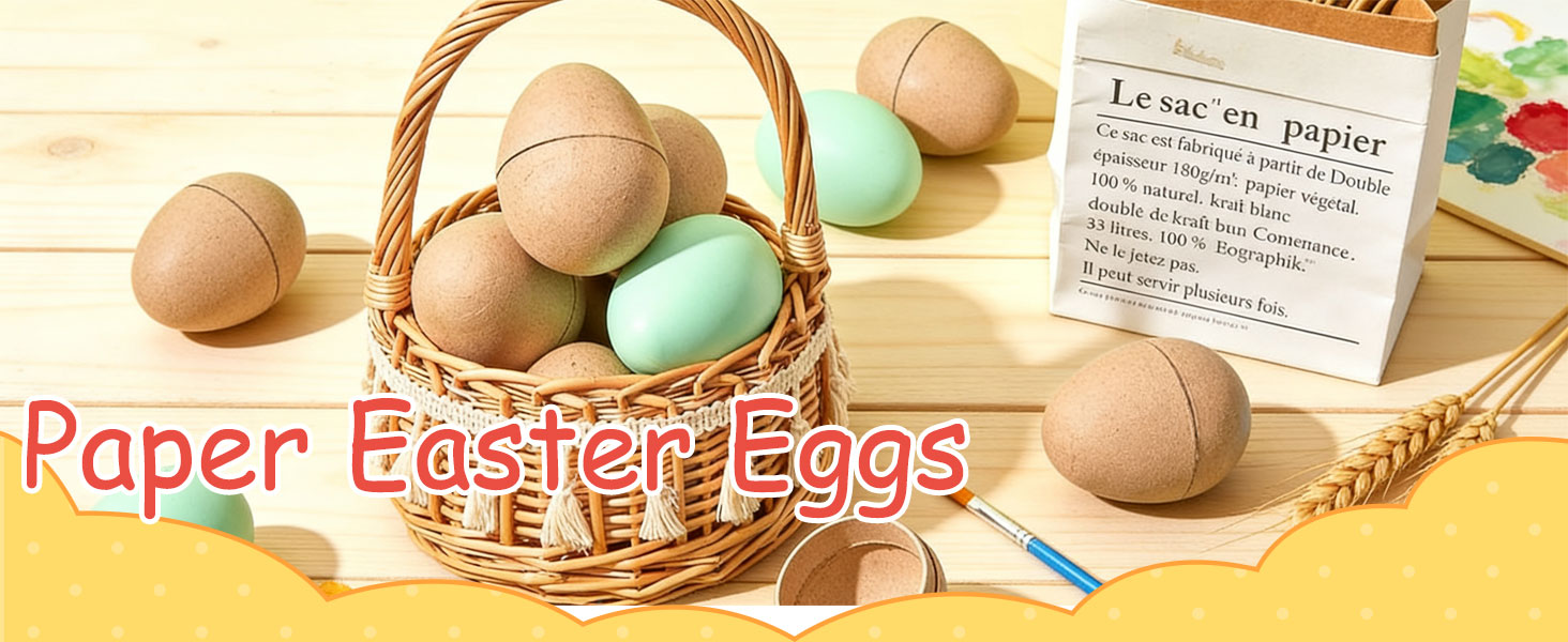 Paper Mache Eggs: The Ultimate Paintable Easter Craft for Creative Minds